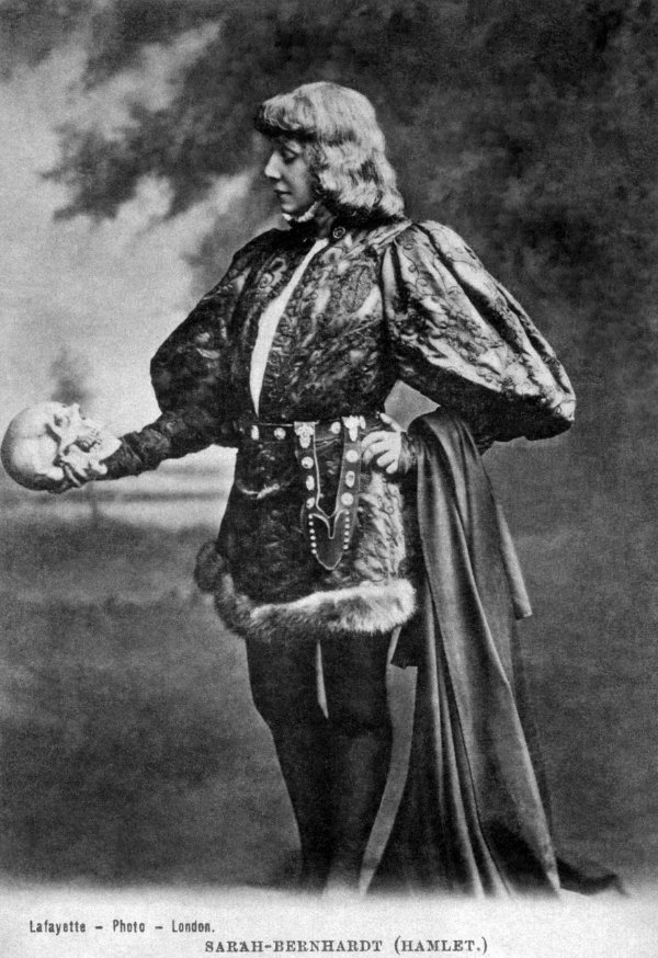 William Shakespeare Skull Sarah Baird 1899 Hamlet 62850